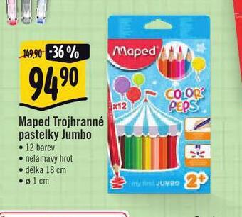 Albert Maped trojhranné pastelky jumbo nabídka