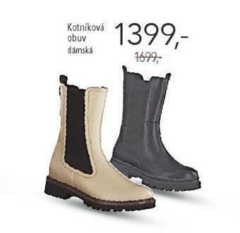 Globus Kotníková obuv dámská nabídka