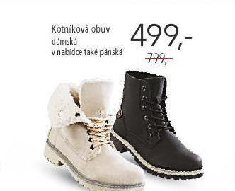 Kotníková obuv dámská