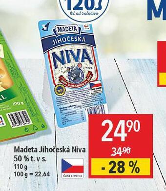 Globus Madeta jihočeská niva 50% nabídka