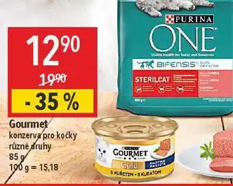 Globus Gourmet gold konzervy pro kočky nabídka