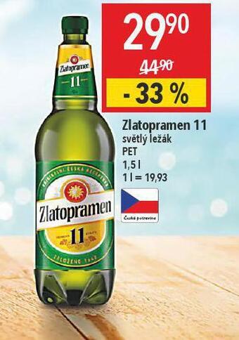 Globus Pivo zlatopramen 11 nabídka