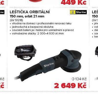 Auto Kelly Leštička orbitální nabídka