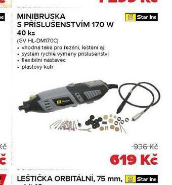Auto Kelly Minibruska s příslušenstvím 170 w nabídka