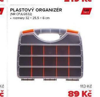 Plastový organizér