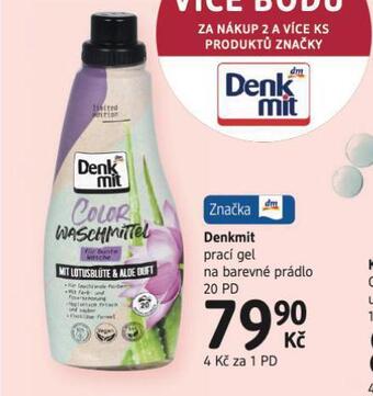 dm drogerie Denkmit prací gel nabídka