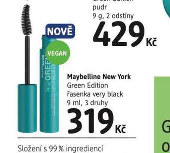 dm drogerie Maybelline new york řasenka nabídka
