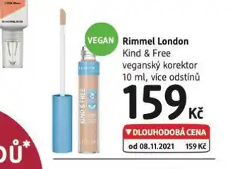 dm drogerie Rimmel london veganský korektor nabídka