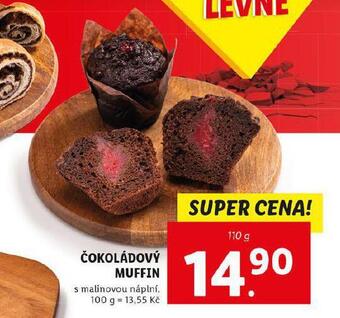 Lidl Čokoládový muffin nabídka