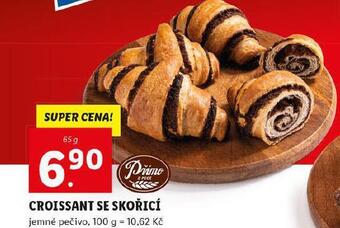 Lidl Croissant se skořicí nabídka