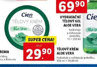 Tělový krém aloe vera