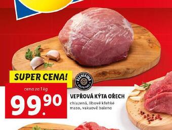 Lidl Vepřová kýta ořech nabídka