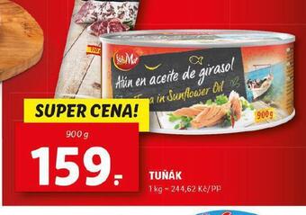 Lidl Tuňák nabídka