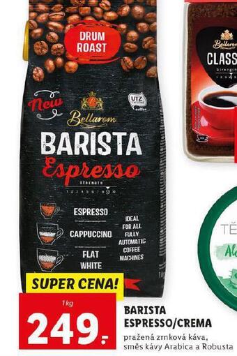 Lidl Káva barista nabídka