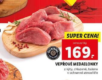 Lidl Vepřové medailonky nabídka
