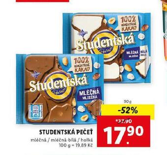 Lidl Studentská pečeť nabídka