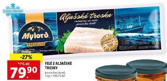 Lidl Filé z aljašské tresky nabídka