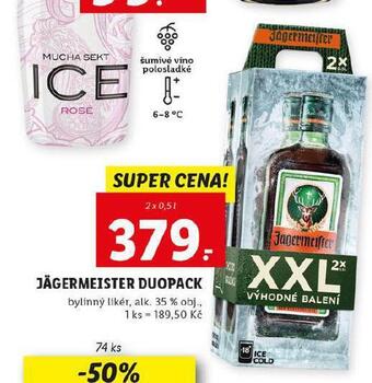 Lidl Jagermeister nabídka