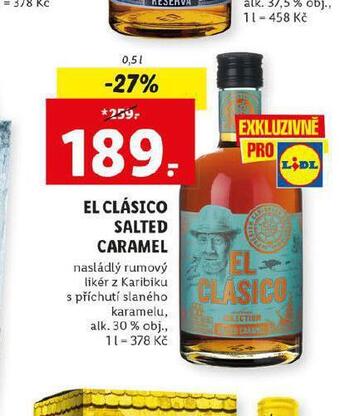 Lidl El clásico salted caramel nabídka