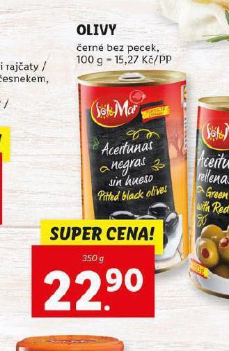 Lidl Olivy nabídka
