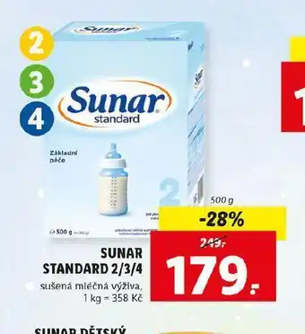 Lidl Sunar nabídka