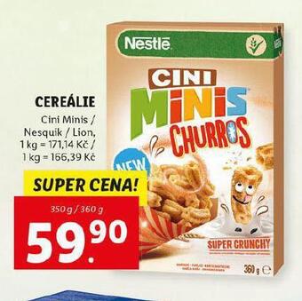 Lidl Cereálie nabídka