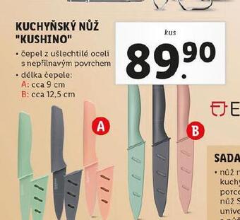 Lidl Kuchyňský nůž nabídka