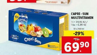 Lidl Capri-sun nabídka