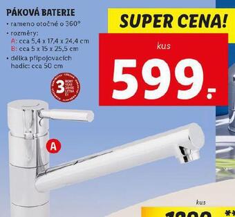Lidl Páková baterie nabídka