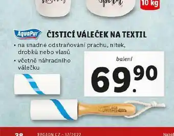 Lidl Čisticí váleček na textil nabídka