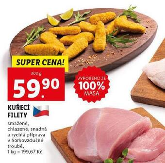 Lidl Kuřecí filety nabídka