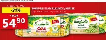 Lidl Bonduelle zlatá kukuřice nabídka
