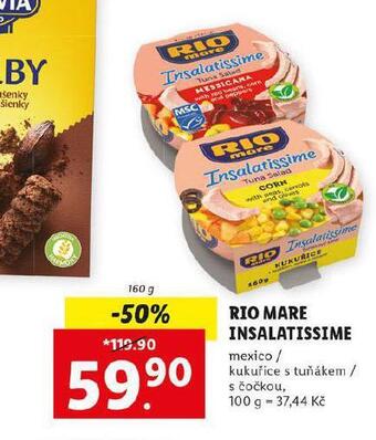 Lidl Rio mare insalatissime nabídka