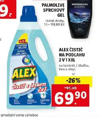 Lidl Alex čistič podlah nabídka