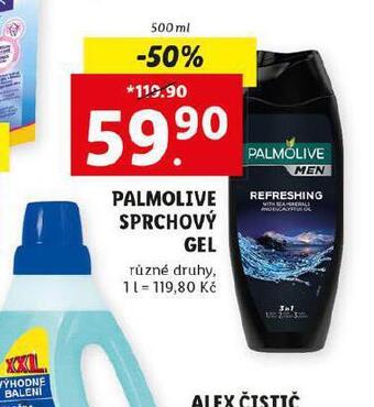 Lidl Palmolive sprchový gel nabídka