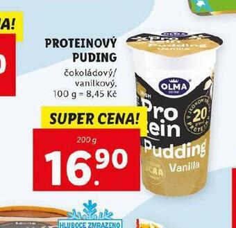 Lidl Proteinový puding nabídka