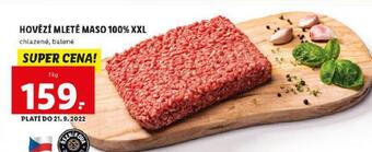 Lidl Hovězí mleté maso nabídka