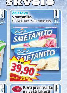 Norma Želetava smetanito nabídka