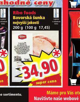 Norma Bavorská šunka nejvyšší jakosti nabídka