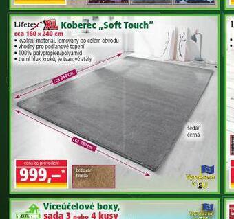 Norma Koberec soft touch nabídka