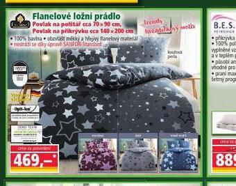 Norma Flanelové ložní povlečení nabídka