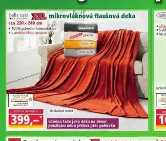 Norma Mikrrovláknová flaušová deka nabídka