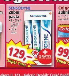 Norma Sensodyne zubní pasta nabídka