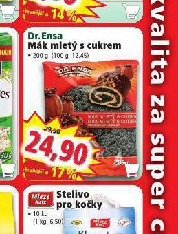 Norma Dr. ensa mák mletý s cukrem nabídka