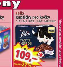 Norma Felix kapsičky pro kočky nabídka
