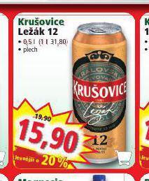 Norma Pivo krušovice 12 královský ležák nabídka