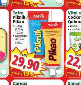 Norma Tatra piknik, pikao nabídka