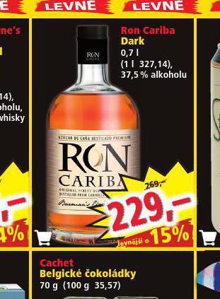 Norma Ron cariba dark nabídka