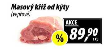 ZEMAN Masový kříž od kýty (vepřové), 1 kg nabídka