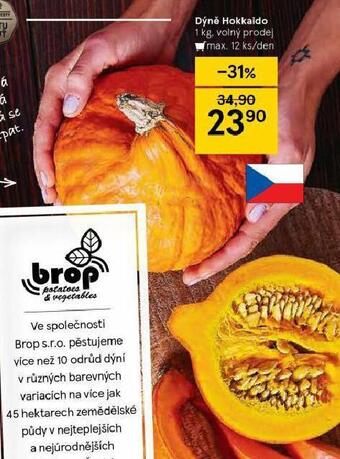 Tesco Dýně hokkaido nabídka